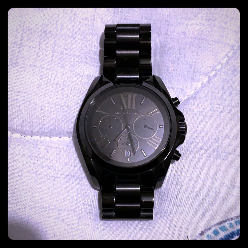 Black Michael Kors watch